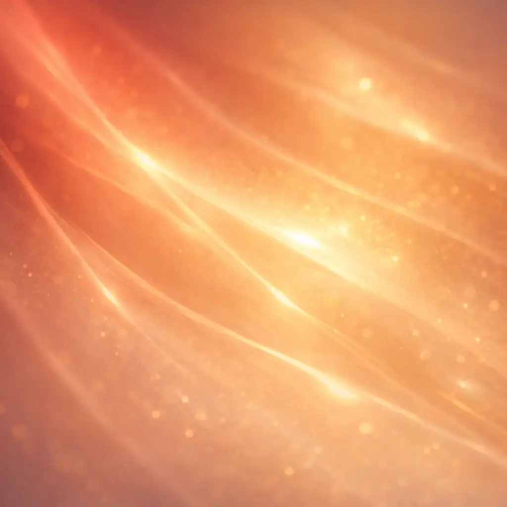 Light gradation from red to amber passing through a translucent surface